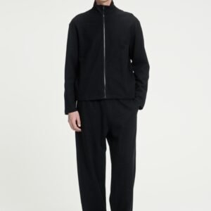 RIBBED JERSEY JOGGERS